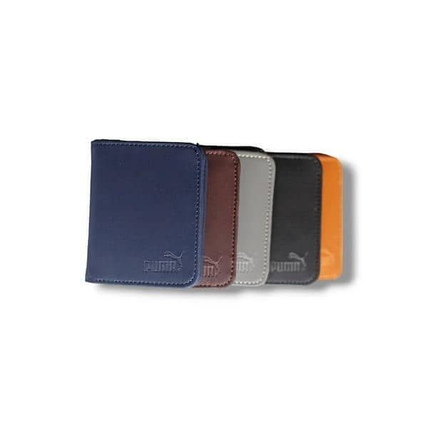 Synthetic Leather Wallet For Men And Women 0