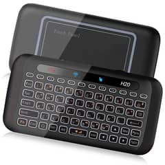 H20 Universal Mini Backlight Touchpad Wireless Keyboard Air Mouse