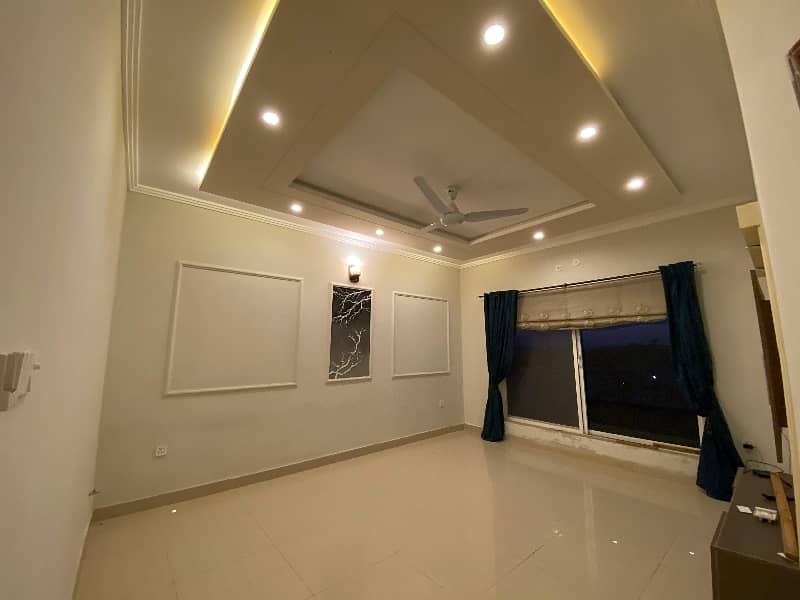 8 Marla Brand New Full House Available For Rent Bahria town Khalid Block Top Location 8