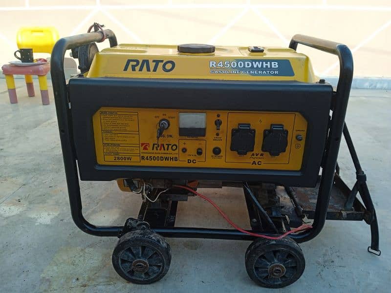 Rato R4500DWHB Gasoline Generator 0