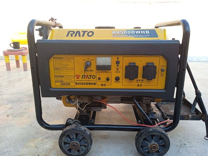 Rato R4500DWHB Gasoline Generator 3