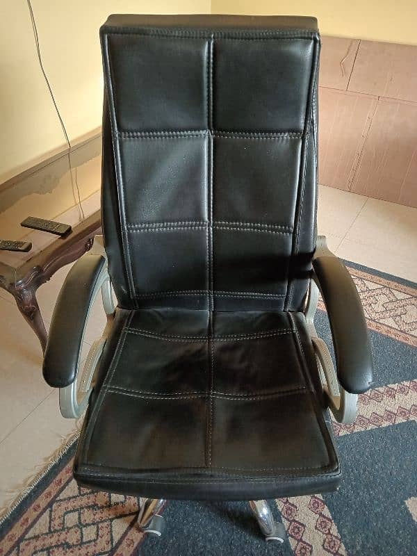 Office chair / computer chair / leather chair stainless steel 2