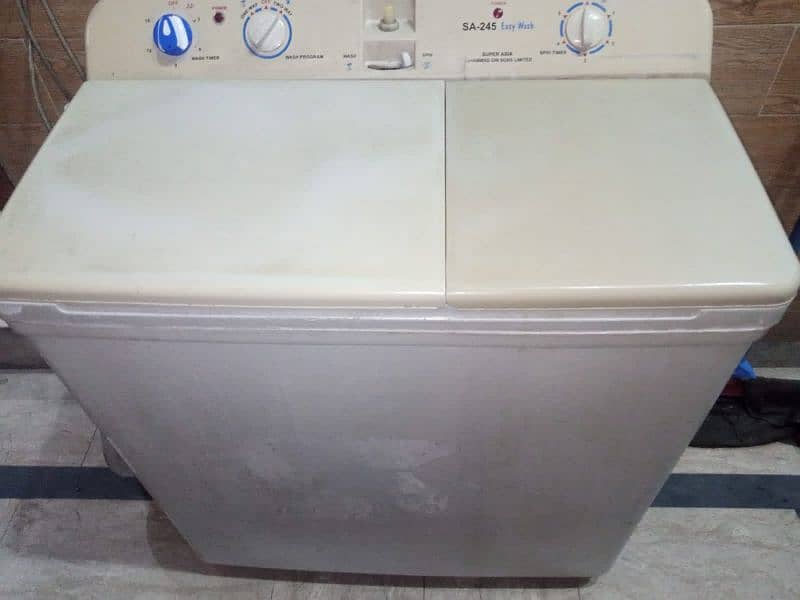 super Asia dual tub both sides working perfectly 03267550946 5