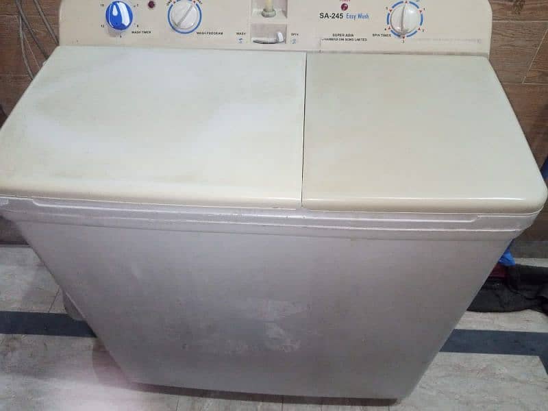 super Asia dual tub both sides working perfectly 03267550946 7