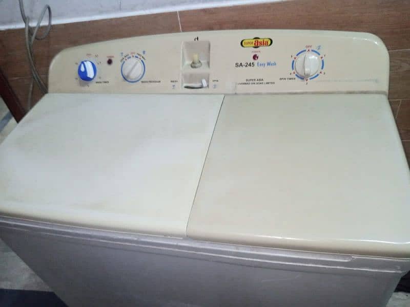 super Asia dual tub both sides working perfectly 03267550946 10