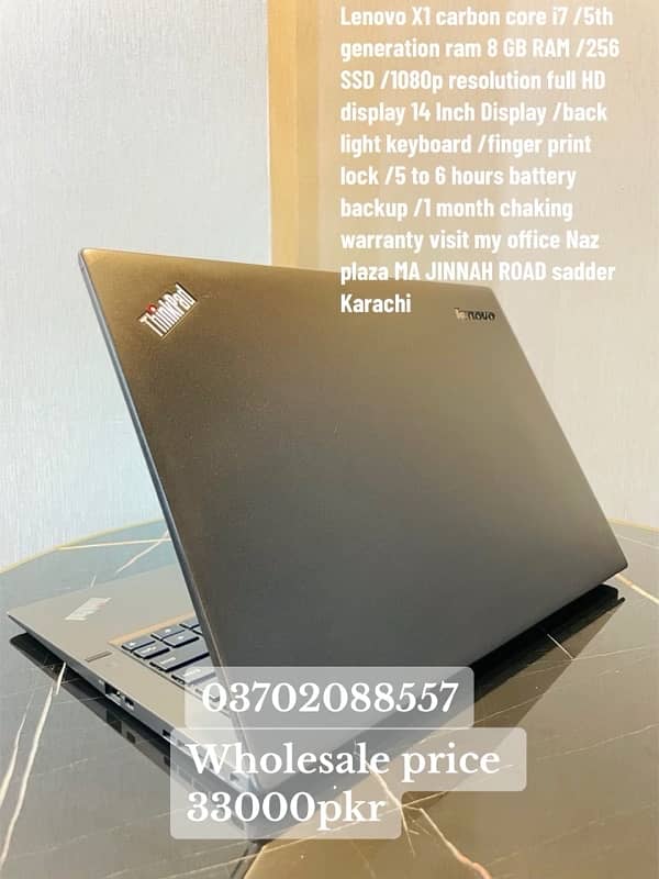 Lenovo x1 carbon i7 5th generation 0