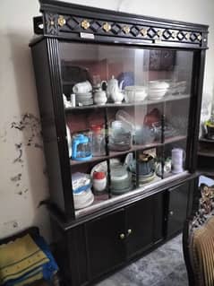 used wood correkey cabinets