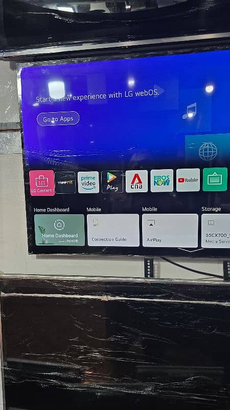 55 INCH LG OLED TV 4K SMART WIFI 2160 3840 12