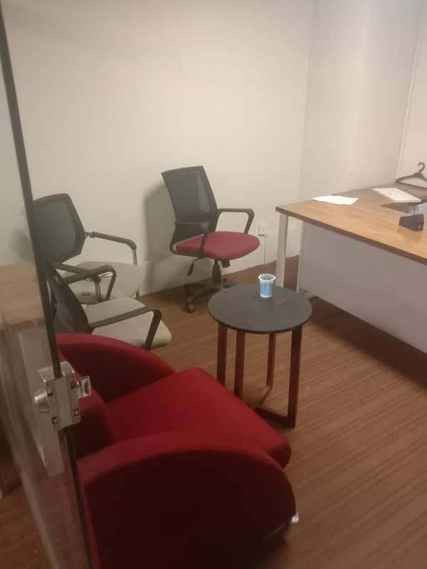 Fully furnished office for rent with services 3