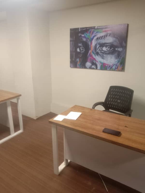 Fully furnished office for rent with services 5