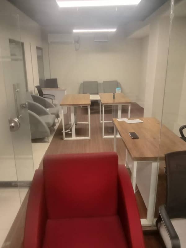 Fully furnished office for rent with services 6