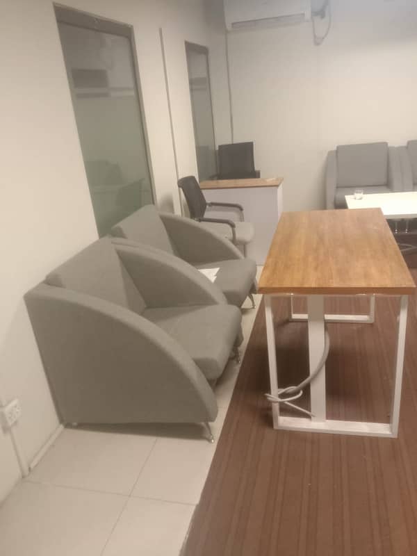 Fully furnished office for rent with services 7