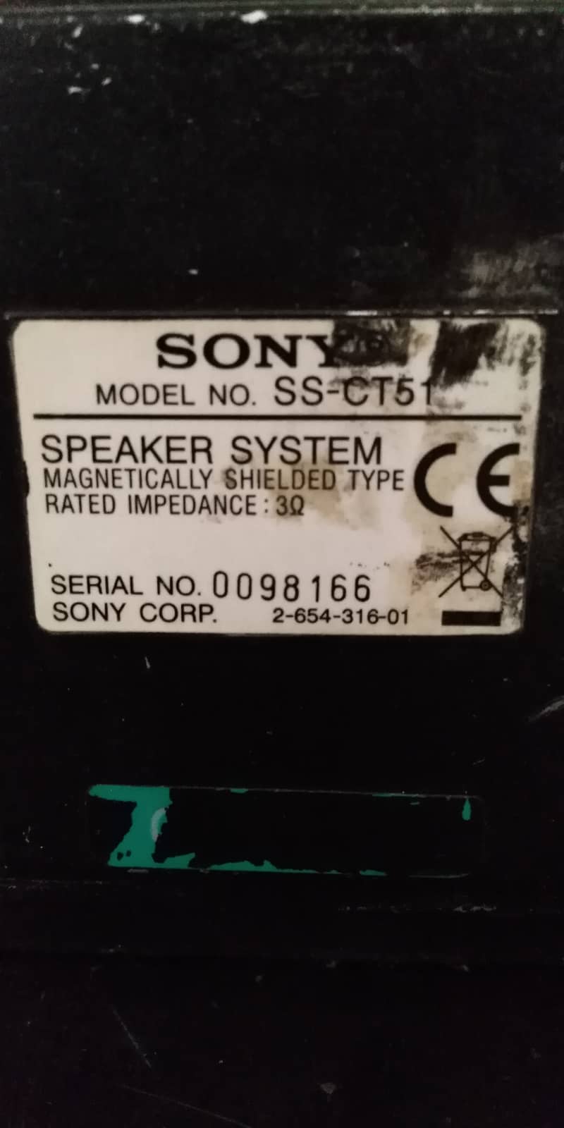 Sony Home Theater FZ900KW Surround 1000Watts (push power protect error 11