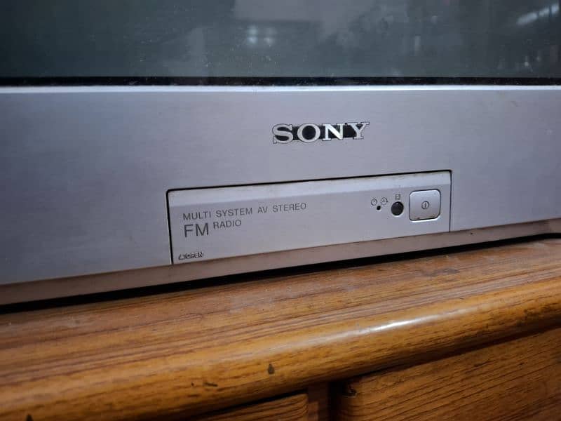 SONY WEGA ORIGNAL WITH SOUND SYSTEM & TV TROLLY 1