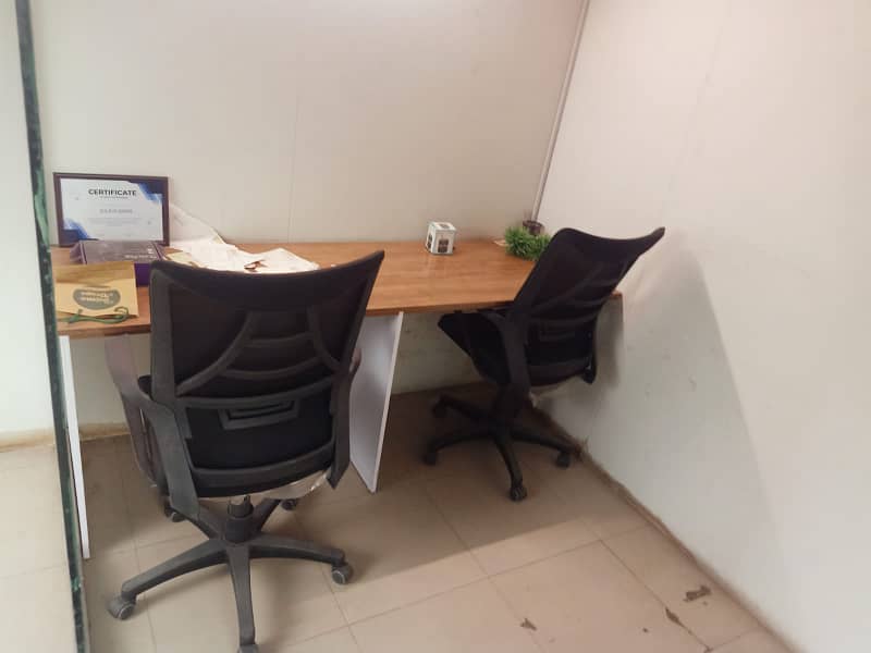 Fully furnished office for rent with services 7