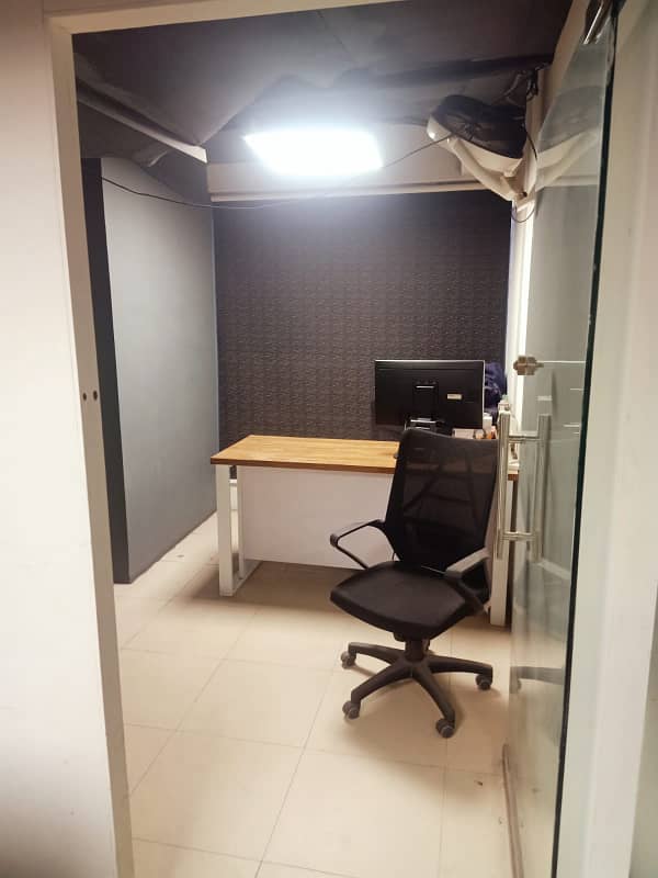 Fully furnished office for rent with services 9