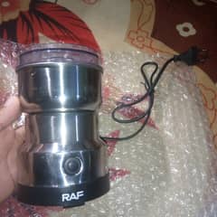 RAF Mini Electric Grinder Stainless Steel For Coffee beans, Spices,