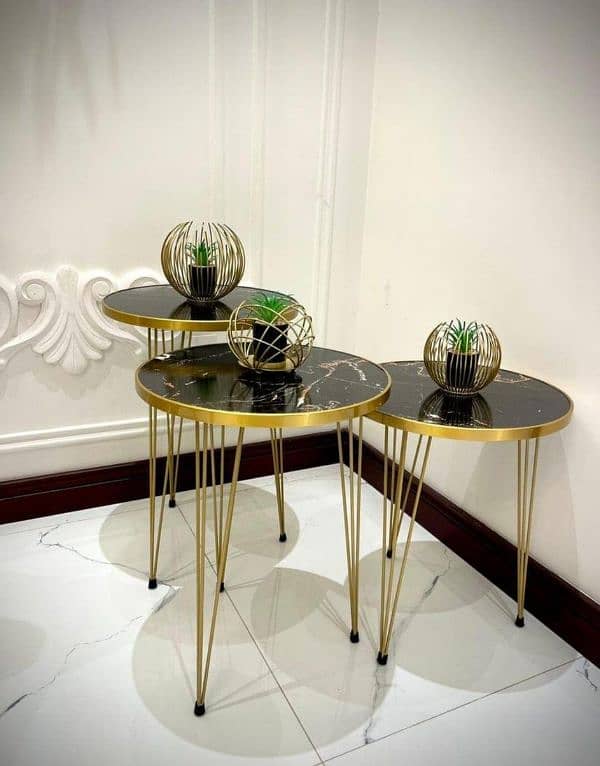 Imported metal coffee table 0