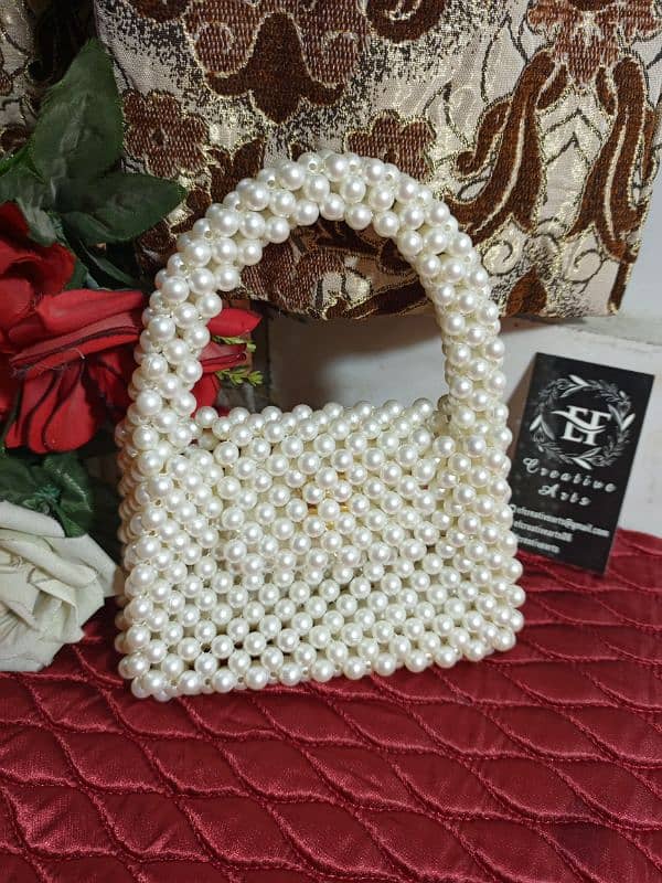 Handmade beaded bag 2