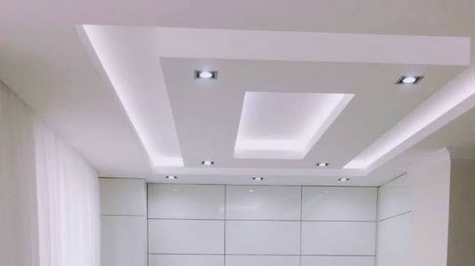 Gypsum ceiling - fancy ceiling - False ceiling - 2 by 2 Ceiling 12