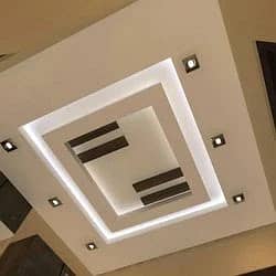 Gypsum ceiling - fancy ceiling - False ceiling - 2 by 2 Ceiling 16