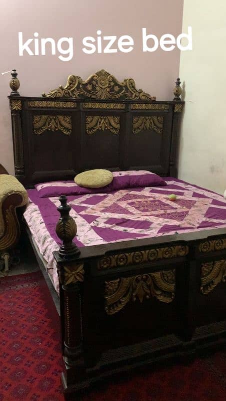 king size bed set 0