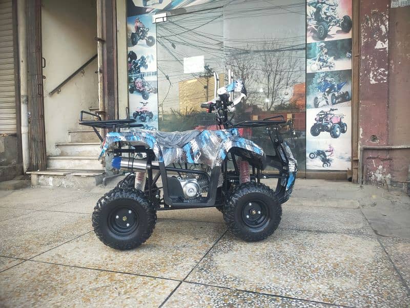 124cc Sports Mini Hunter Jeep Atv Quad Bikes Delivery In All Pakistan 1