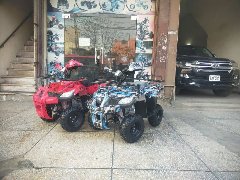 124cc Sports Mini Hunter Jeep Atv Quad Bikes Delivery In All Pakistan 3