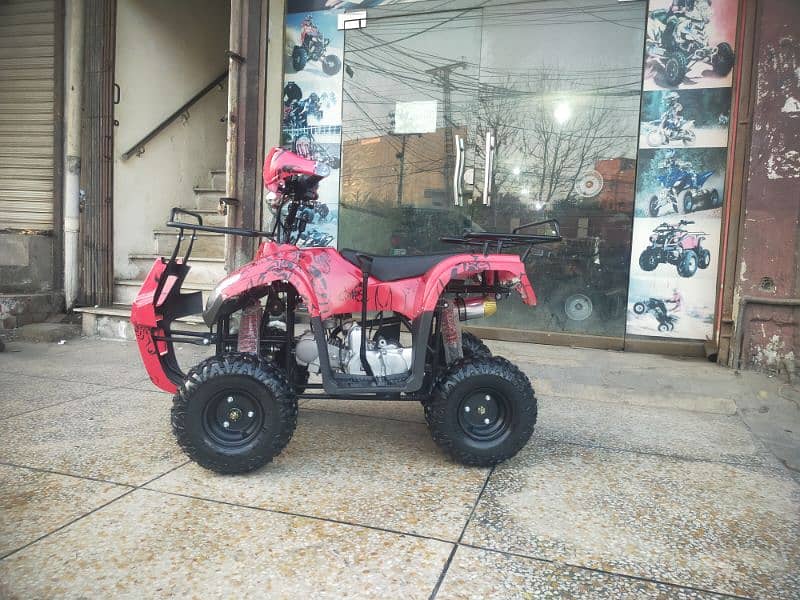 124cc Sports Mini Hunter Jeep Atv Quad Bikes Delivery In All Pakistan 4