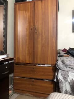 Wooden 2 door cupboardr