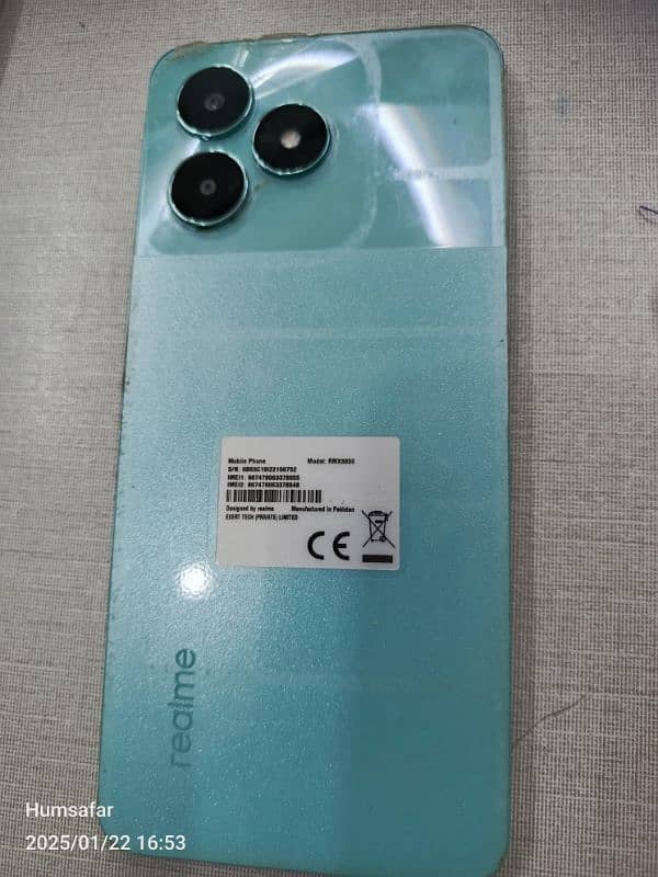 Realme C51 5000Mah battery 4+4 128 2