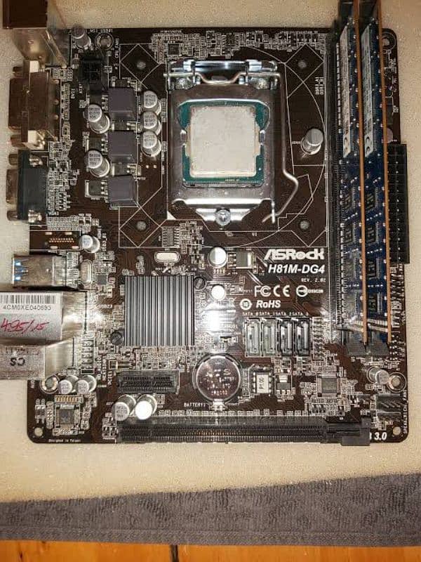 i5 4th + H81 Motherboard for sale 0