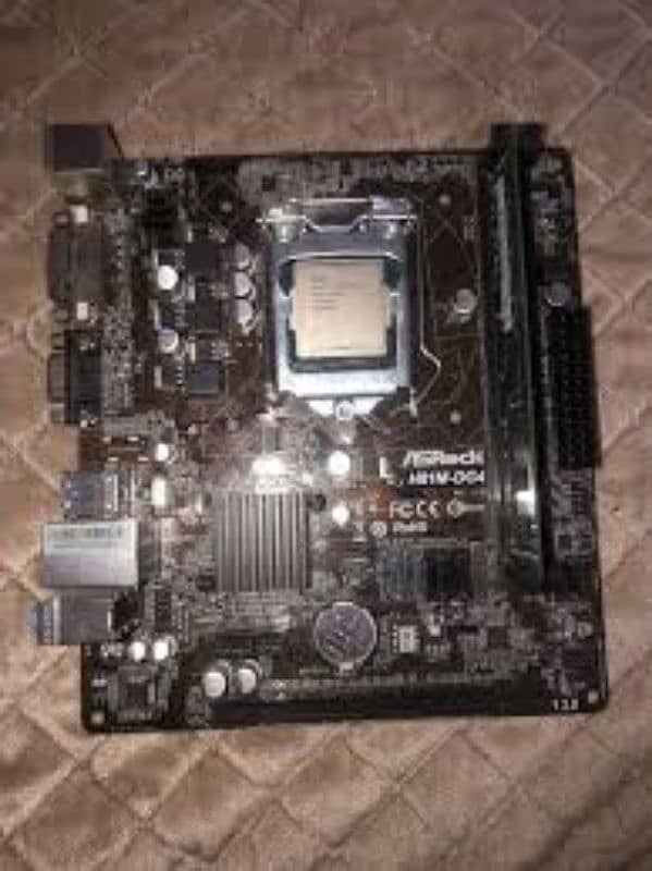 i5 4th + H81 Motherboard for sale 2