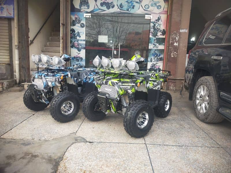 150cc Luxury Sports Allowy Rims Atv Quad Bikes Delivery In All Pak 3