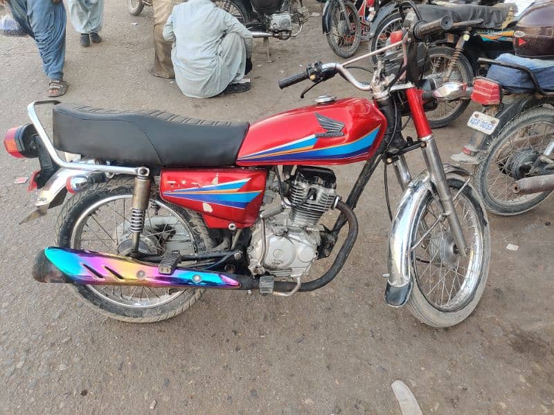 Honda CG 125 2002 KHi number 6