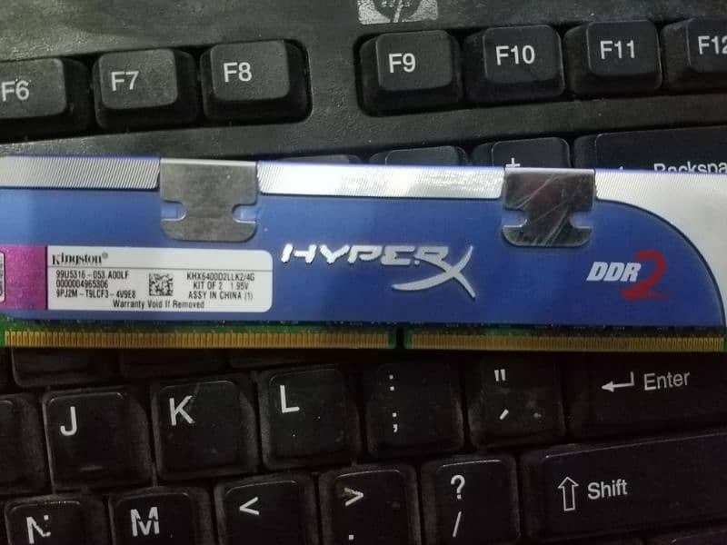 DDR ram 2gb+ 2gb=  4gb 4