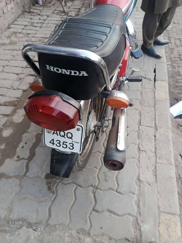 Honda 2022-23 model CG125+03057773958 4