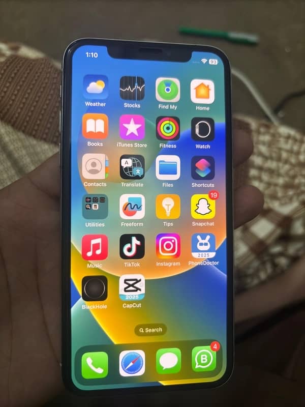 iphone x 256 white 4