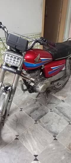 honda 125 2007 model number plate FIR