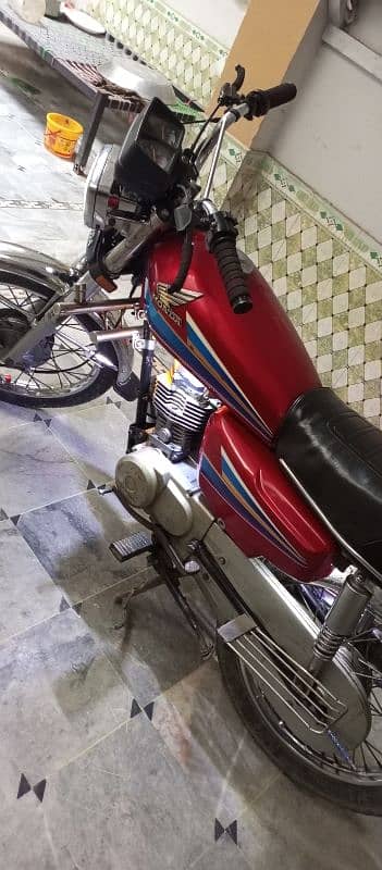 honda 125 2007 model number plate FIR 2