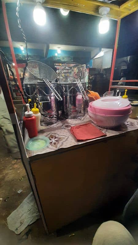 French Fries Counter For Sell 1