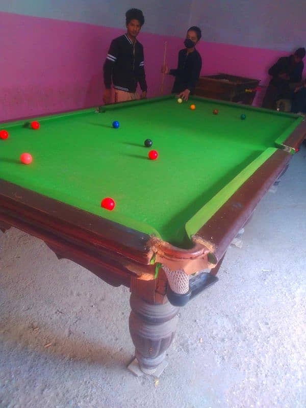 snooker table for sale 10 by 5 0