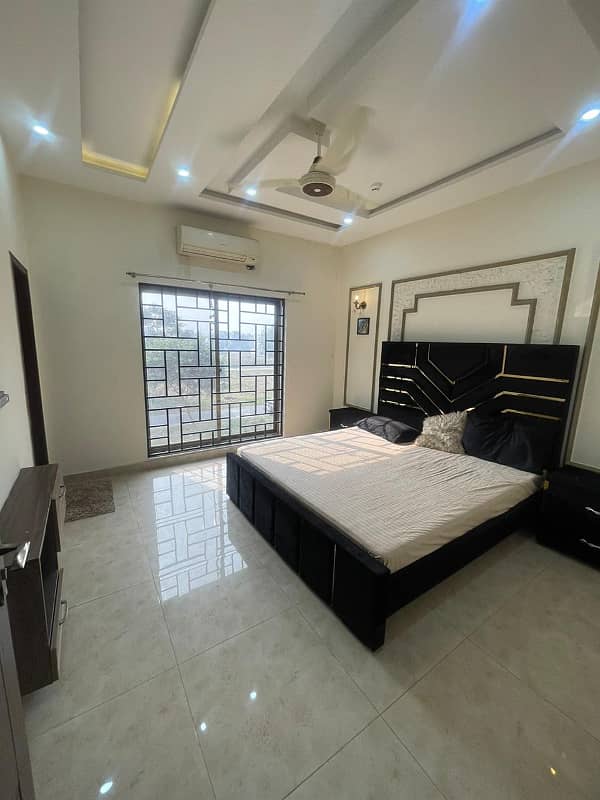 5 Marla Fully Furnished House Like Brand New Available For Rent In DHA 9 Town 12