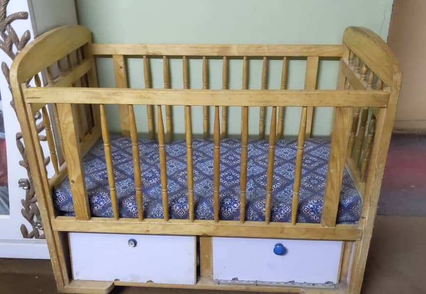 Baby Cot | Baby Crib | With Mattress 1