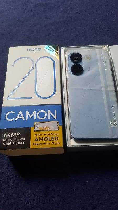 tecno camon 20 16GB 256 GB urgent sale price 32k final hai 7