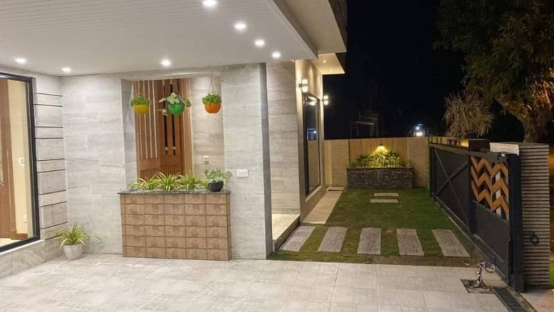 1 Kanal Brand New Luxury House + Extra Land Lawn Area Available For Rent In Bahria Town Phase 8 Rawalpindi 17