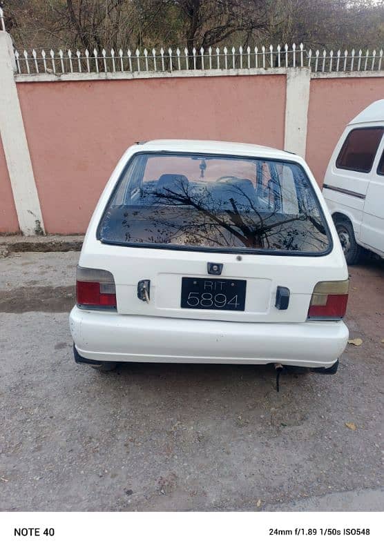 Suzuki Mehran VX 1989 10