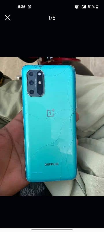 one plus 8t 12/256 only back creack baqe Set ok koi masla nahi hai 3