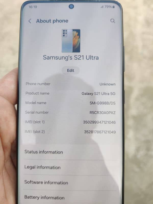 Samsung 21 ultra Dual Sim Pta Official Approved 3