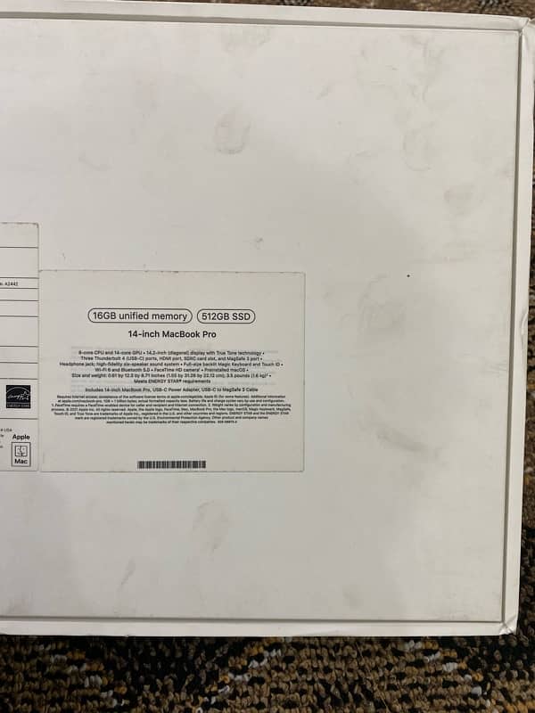 Macbook pro M1 2021 11